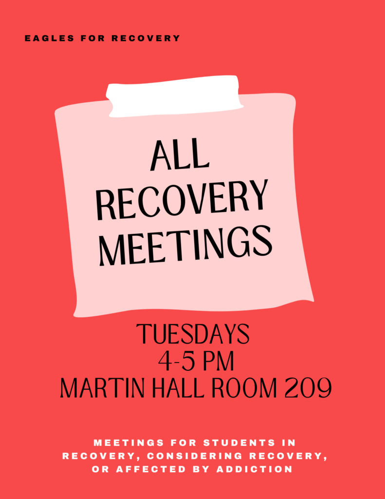 All recovery meetings