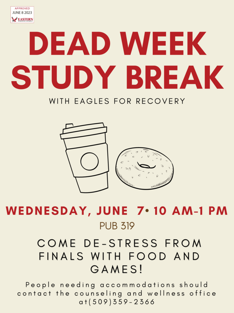 Dead week study break