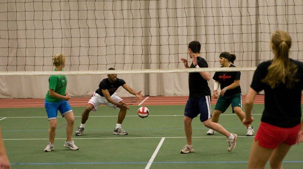 Volleyball practice