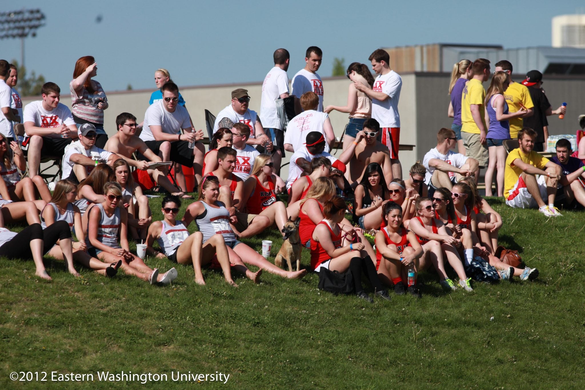 Group of EWU Students in an outdoor space