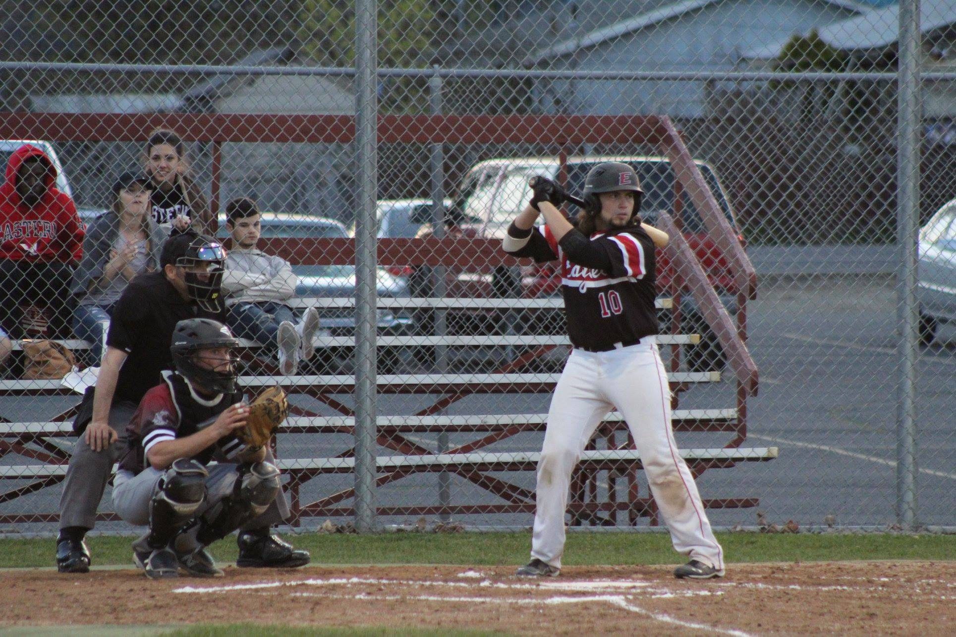 Baseball Player At Bat