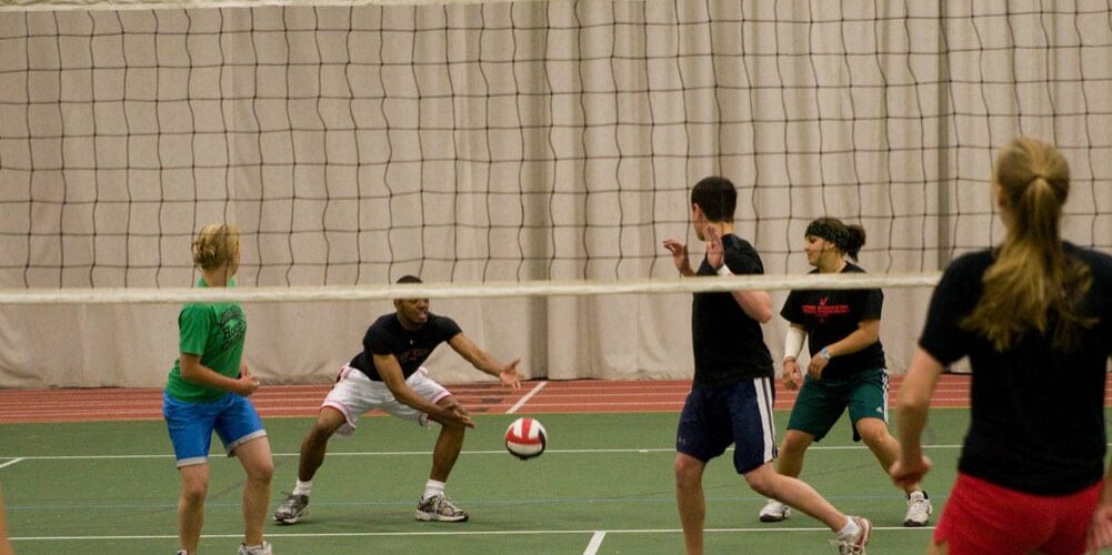 Volleyball practice