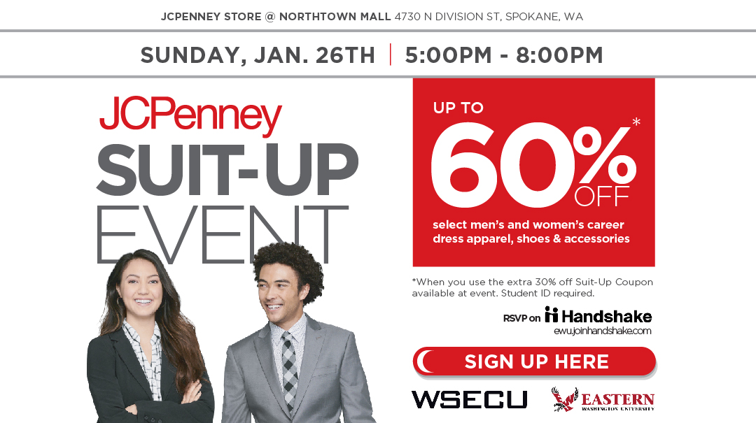 Advertisement for SUIT-UP Sixty Percent Off