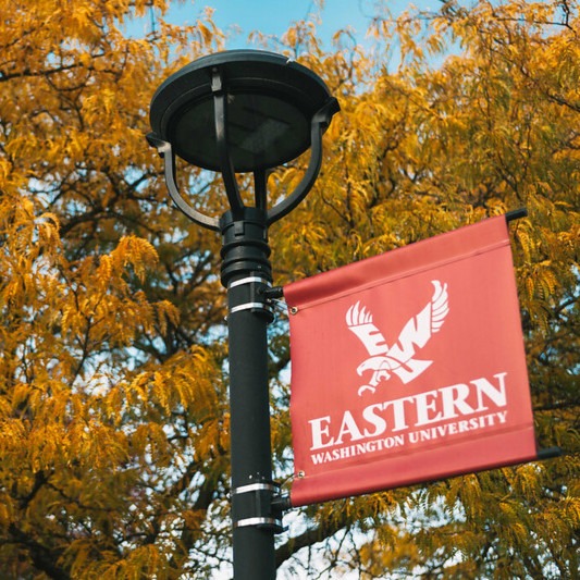 EWU Campus Light Pole