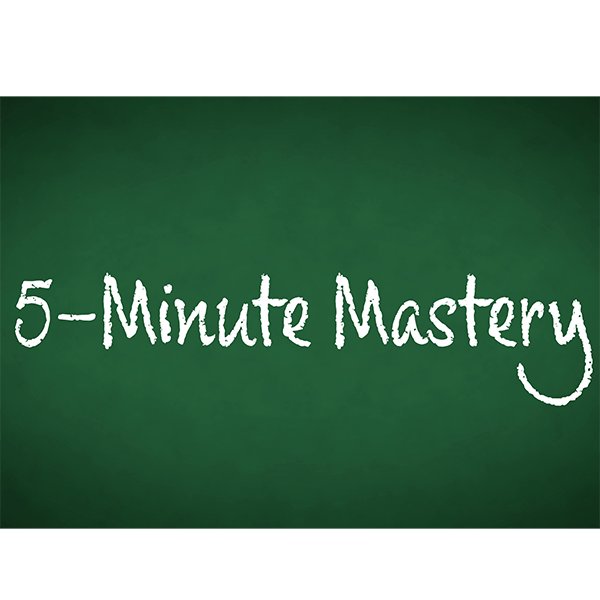 5-Minute Mastery Logo