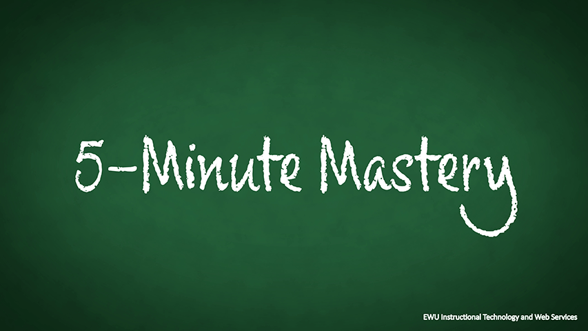 5-Minute Mastery Logo