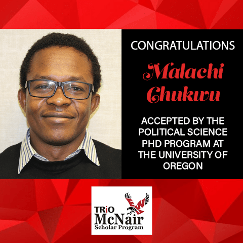 Malachi Chukwu Graduate School Acceptances 2021 UO