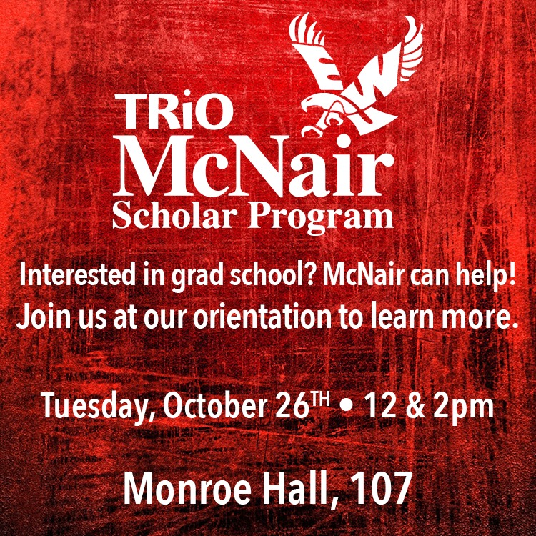 Interested in grad school? McNair can help!