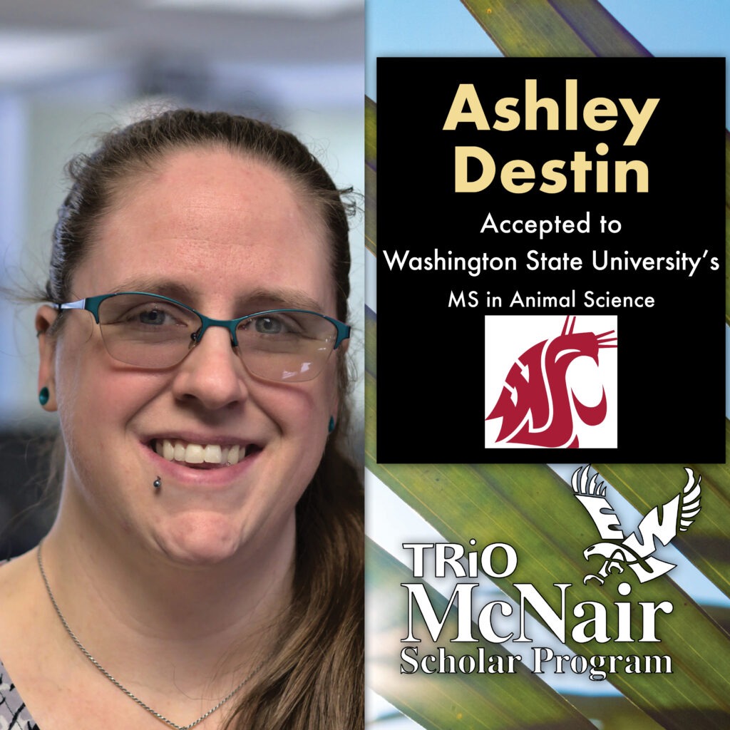 Congrats to Ashley Destin