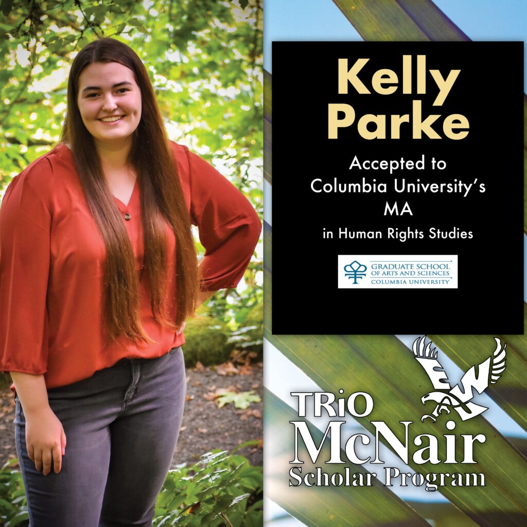 Congrats to Kelly Parke