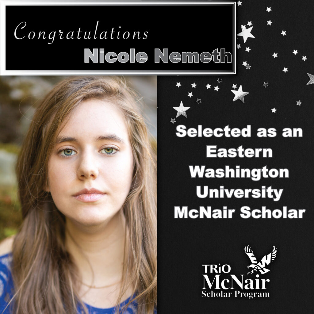 Congrats to Nicole Nemeth