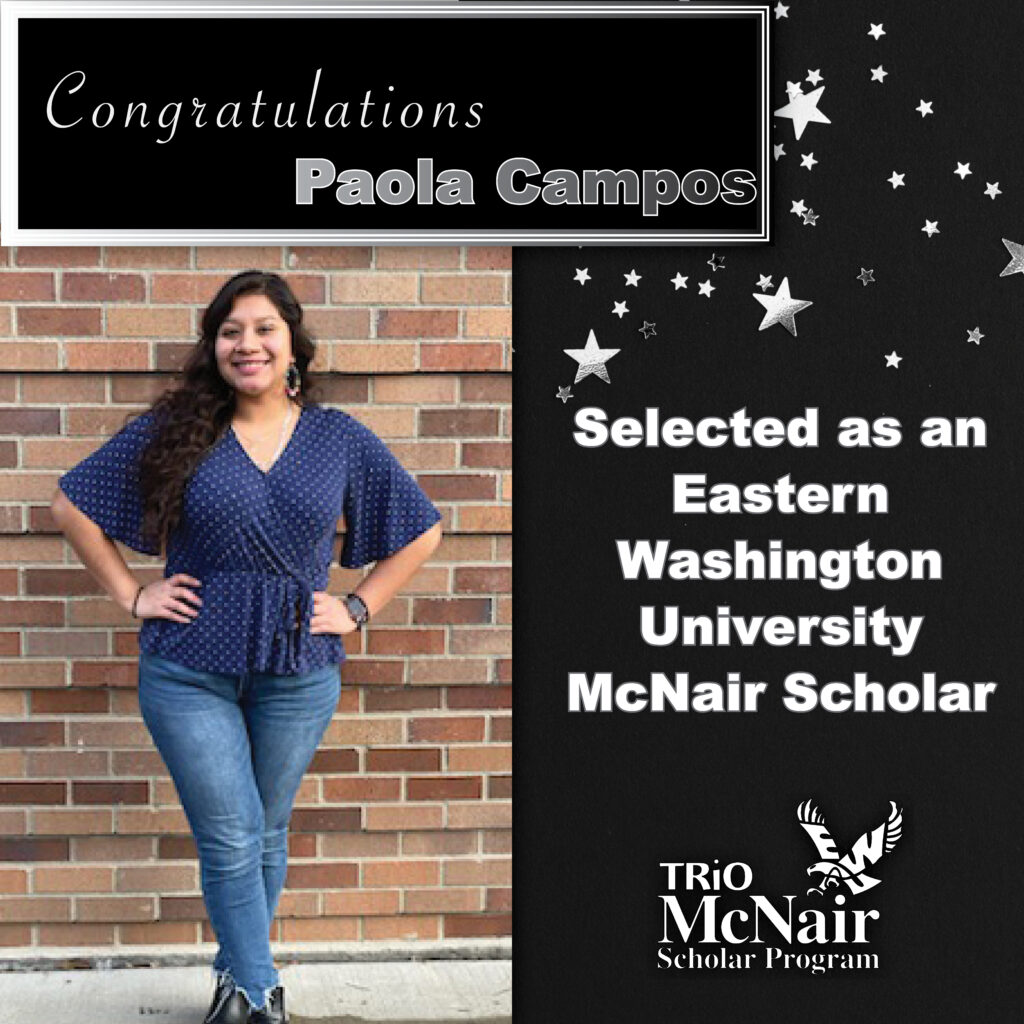 Congrats to Paola Campos