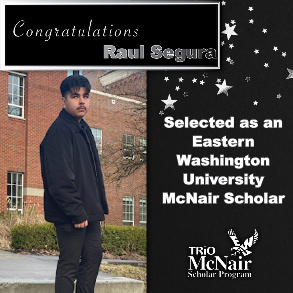 Congrats to Raul Segura