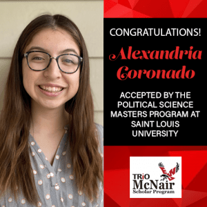 Alexandria Coronado Graduate School Acceptances 2021 SL