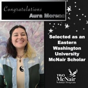 Aura Moreno Mcnair Summer Research Internship Award Summer 2024