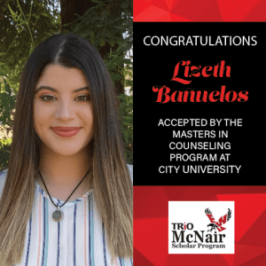 Lizeth Banuelos Graduate School Acceptances 2021 CITY