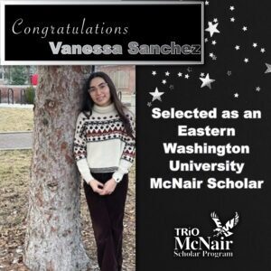 Vanessa Sanchez Mcnair Summer Research Internship Award Summer 2024