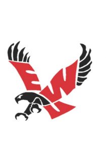 EWU logo in portrait orientation