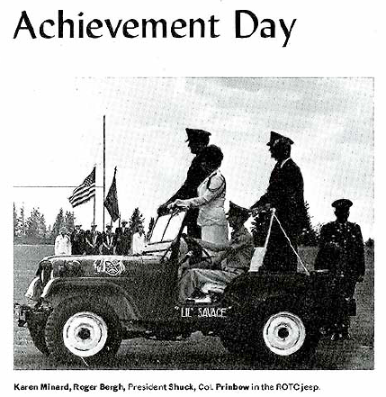 1968 EWU Army ROTC Jeep