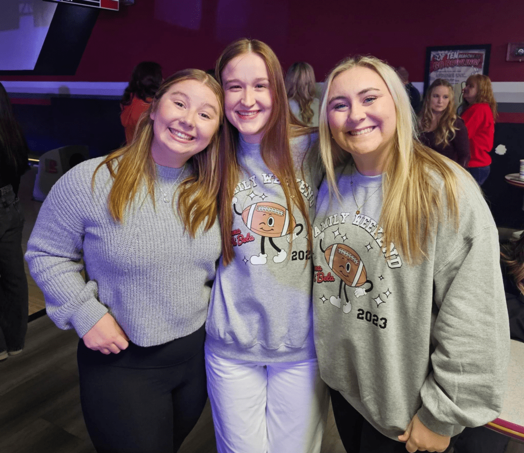 Photo of three women