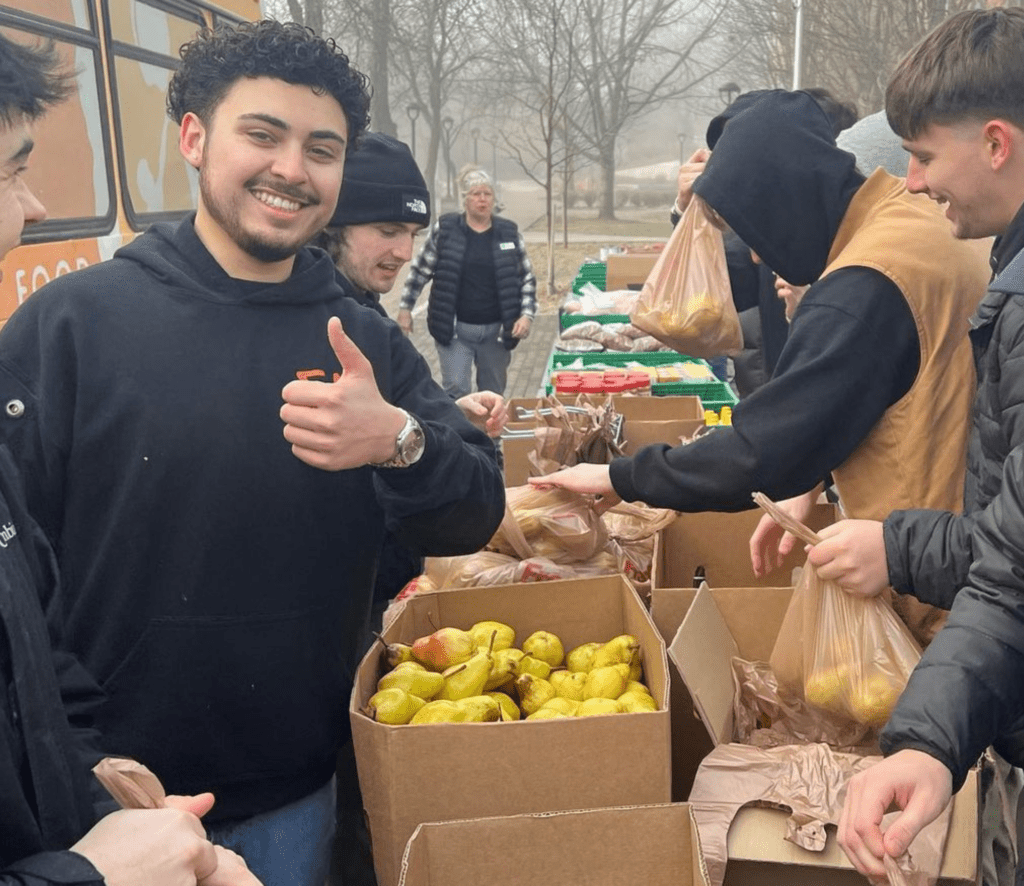 Picture of a food drive